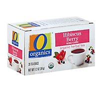 O Organics Tea Hibiscus Berry - 20 Count