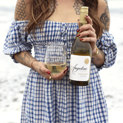 Angeline White Label Chardonnay Wine - 750 Ml - Image 5