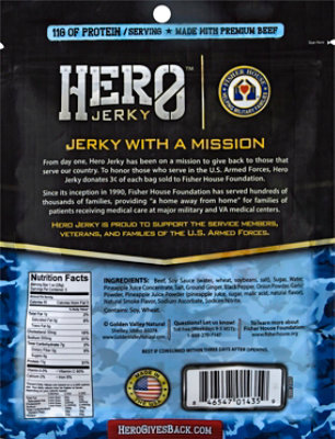 Hero Jerky Beef Tactical Teriyaki - 3 Oz - Image 5