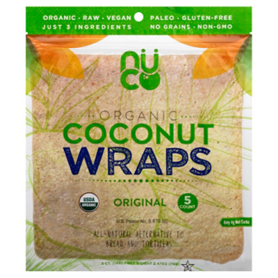 Nuco Wrap Ccnut Org - 2.47 Oz - Image 2