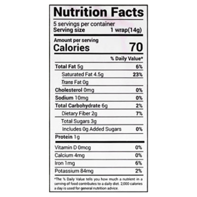 Nuco Wrap Ccnut Org - 2.47 Oz - Image 3