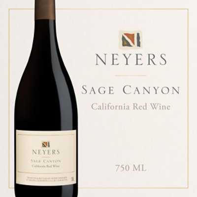 Neyers Sage Canyon California Red Wine Bottle - 750 Ml