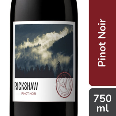 Rickshaw Pinot Noir Wine - 750 Ml