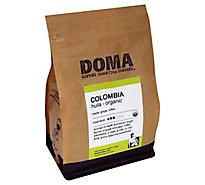 Doma Roasting Company Organic Colombia Coffee - 12 Oz