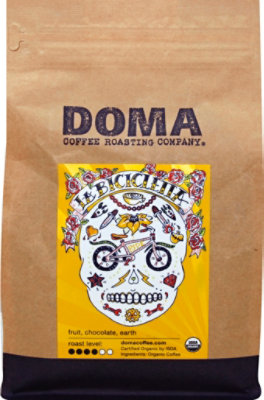 Doma Coffee Roasting Company La Bicicletta Organic Blend - 12 Oz - Image 2