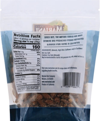 Mariani Almonds Roasted Sea Salt - 16 Oz - Image 6