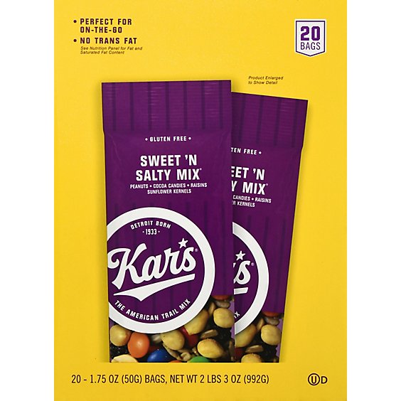 Kars Mix Sweet n Salty Gluten Free Box - 20-1.75 Oz
