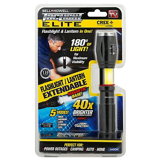Bell & Howell Taclight Elite Flashlight - Each