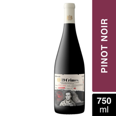 19 Crimes The Punishment Pinot Noir Red Wine - 750 Ml - Image 1