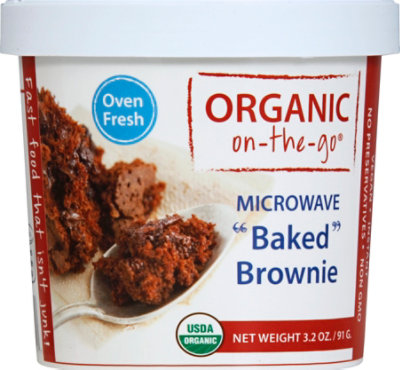 On-The-Go Baked Brownie Organic - 3.2 Oz - Image 2