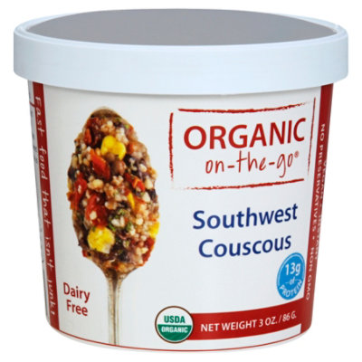 On-The-Go Southwest Couscous Organic - 3 Oz - Image 1