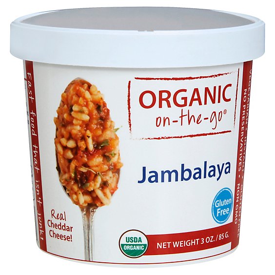 On The Go Jambalaya Organic - 3 Oz