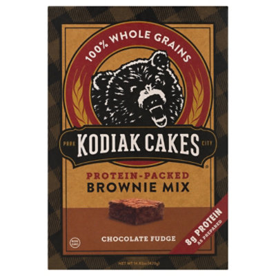 Kodiak Chocolate Fudge Brownie Mix Box - 14.82 Oz - Image 3