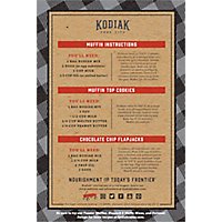 Kodiak Cakes Muffin Mix 100% Whole Grains Protein-Packed Chocolate Chip Box - 14 Oz - Image 6