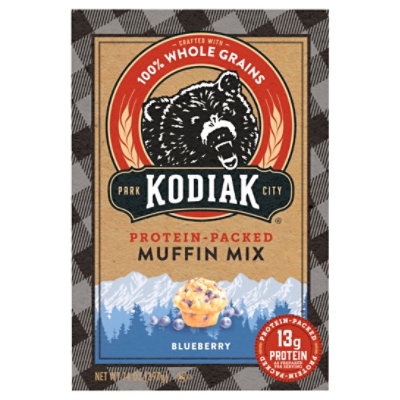 Kodiak Blueberry Muffin Mix Box - 14 Oz - Image 2