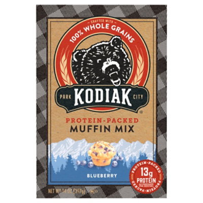 Kodiak Blueberry Muffin Mix Box - 14 Oz