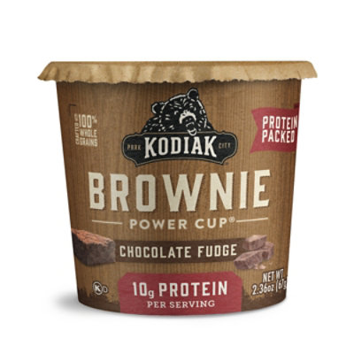 Kodiak Chocolate Fudge Brownie Cup - 2.36 Oz - Image 2