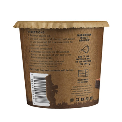 Kodiak Chocolate Fudge Brownie Cup - 2.36 Oz - Image 5