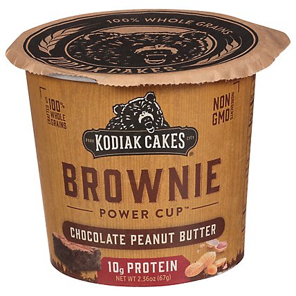 Kodiak Cakes Chocolate Peanut Butter Brownie In A Cup - 2.36 Oz - Image 3