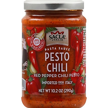 Sacia Sauce Pesto Chili - 10.23 Oz - Image 2