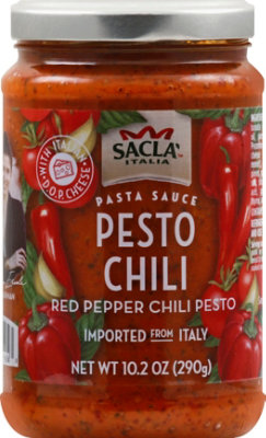 Sacia Sauce Pesto Chili - 10.23 Oz - Image 2