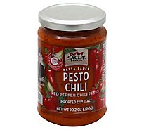 Sacia Sauce Pesto Chili - 10.23 Oz