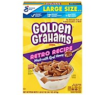 Golden Grahams Cereal Large Size - 16.7 Oz