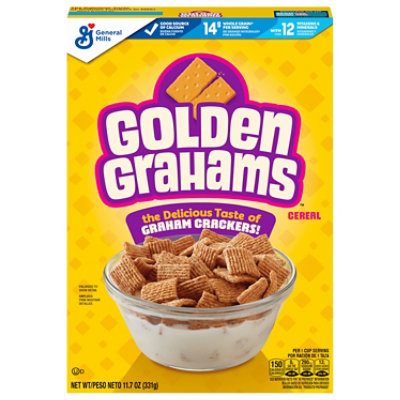 Golden Grahams Cereal Whole Grain - 11.7 Oz - Image 1