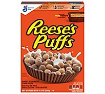 Reeses Puffs Corn Puffs Sweet & Crunchy Box - 11.5 Oz
