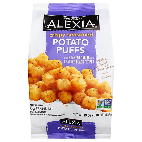Alexia Crispy Seasoned Potato Puffs - 19 Oz