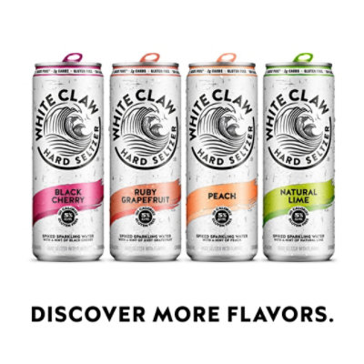 White Claw Mango Hard Seltzer In Cans - 6-12 Fl. Oz. - Image 2