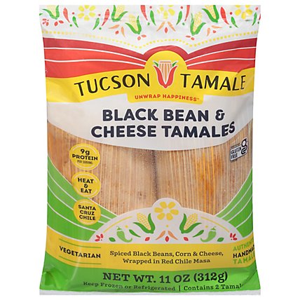 Tucson Tamale Company Tamale Blk Bean & Corn - 11 Oz - Image 1