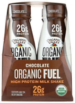 Organic Valley Milk Shake 4pk Prtn Choc - 44 Oz - Image 6