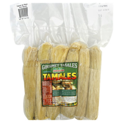 Me Gusta Gourmet Sweet Corn Tamales (6 pack) - Buy Fresh Produce Direct