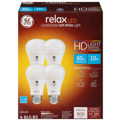 GE 60w Eq Hd Relax - 4 Count - Image 3