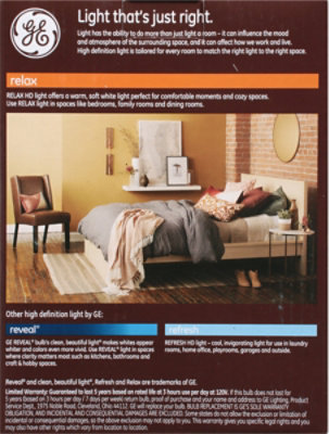 GE 60w Eq Hd Relax - 4 Count - Image 4