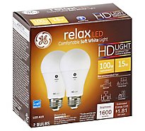 GE 100w Eq Hd Relax - 2 Count