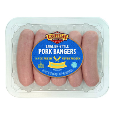 Papa Cantellas Pork Bangers Sausage Links - 16 Oz.