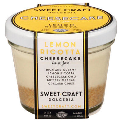 Sweetaly Cheesecake Lemon Ricotta - 3 Oz - Image 3