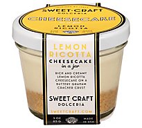 Sweetaly Cheesecake Lemon Ricotta - 3 Oz