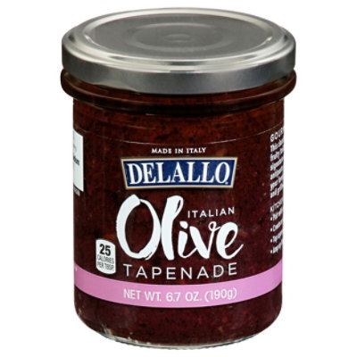 DeLallo Black Olive Tapenade In Oil - 6.7 Oz - Image 3