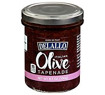 DeLallo Black Olive Tapenade In Oil - 6.7 Oz