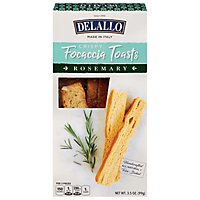 Delallo Focaccia Toasts Rosemary - 3.5 Oz - Image 3
