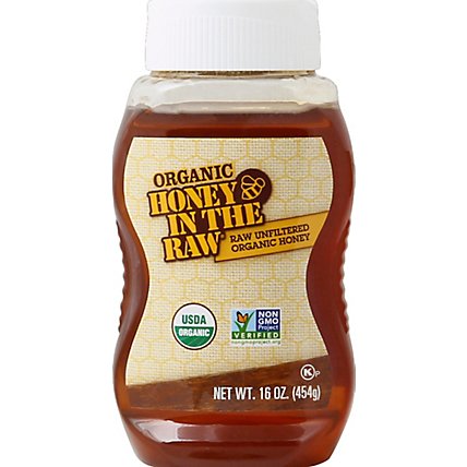 Honey In The Raw Organic - 16 Oz - Image 2