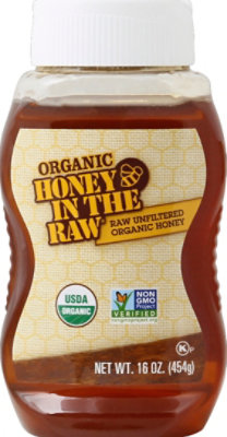 Honey In The Raw Organic - 16 Oz - Image 2