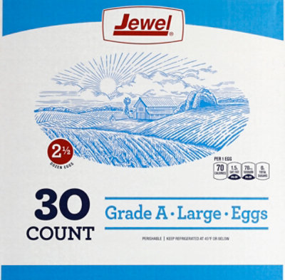 Jewel Large A Eggs 2.5 Dozen - 30 Count - Image 2