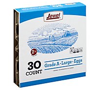 Jewel Large A Eggs 2.5 Dozen - 30 Count