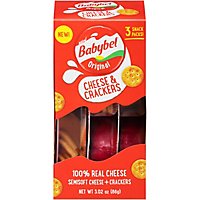 Babybel Mini Original Cheese & Crackers 3 Pack - 3.02 Oz. - Image 2