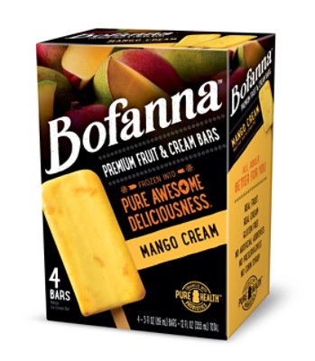 Bofanna Mango Cream Ice Cream Bar - 12 Fl. Oz. - Image 1