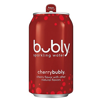 bubly Sparkling Water Cherry Cans - 12-12 Fl. Oz. - Image 3